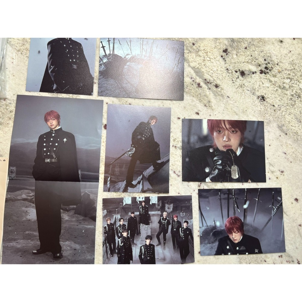 &TEAM EJ We On Fire 3rd EP Solo Edition Official Album Kpop CD Mini Poster - Picture 4 of 8